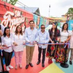 Roberto Ángel encabeza lanzamiento de la Ruta de Arte Urbano con 6,507.4 m² en provincia Duarte